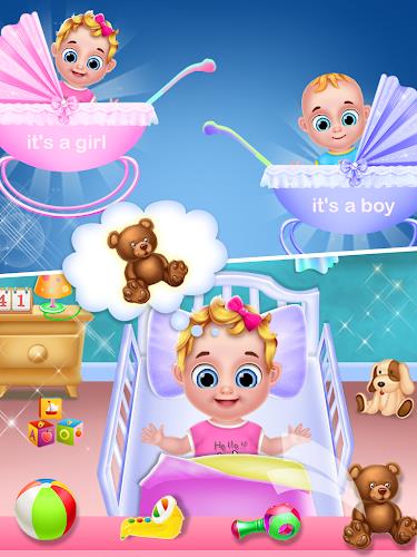 Mom & Newborn Baby Shower Game Screenshot 2