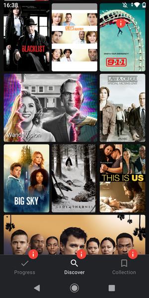 Showly: Track Shows & Movies Screenshot 1