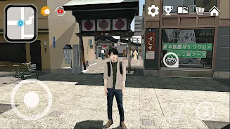 Delivery Food Sim- Japan Osaka スクリーンショット 2