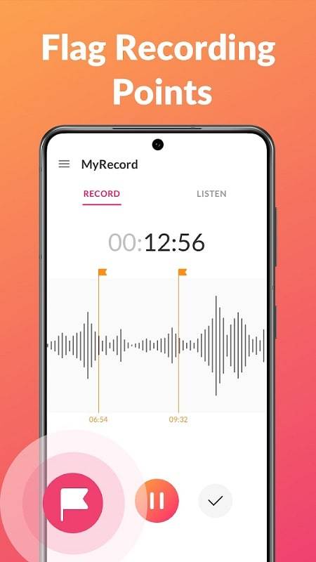 Voice Recorder & Voice Memos ဖန်သားပြင်ဓာတ်ပုံ 1