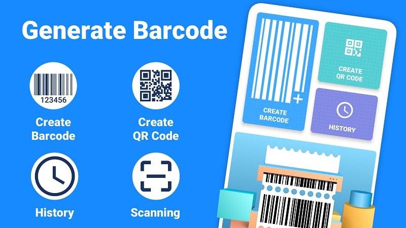 Barcode Generator & Scanner Ekran Görüntüsü 0