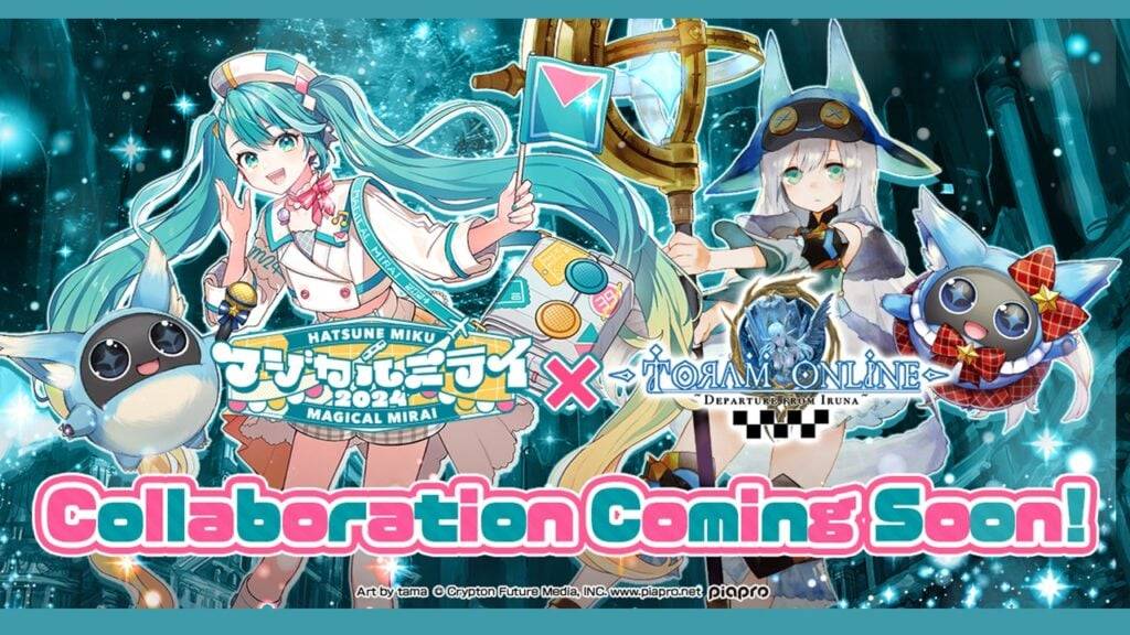 Toram Online sta collaborando con Hatsune Miku Magical Mirai 2024