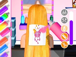 Hair Salon Makeover Girl Games Screenshot 0