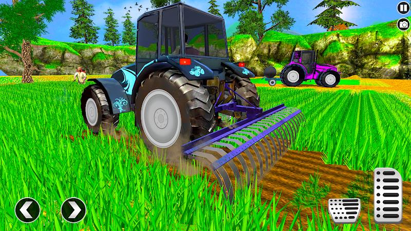 Schermata Farmer Tractor Farming Game 3D 1