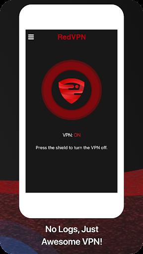 RedVPN, Fast & Secure VPN (MOD) Screenshot 1