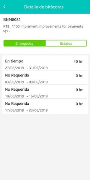 App del Consultor Capture d'écran 1