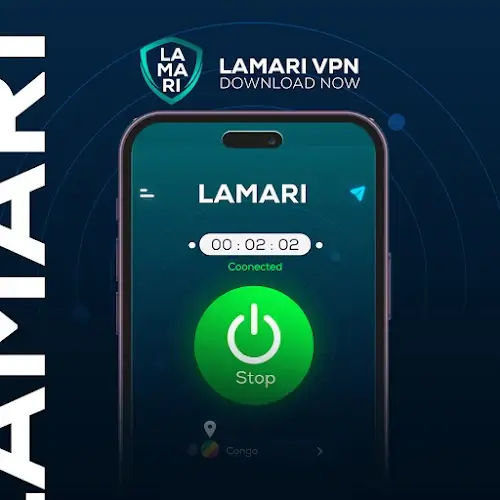 Lamari VPN - Fast & Proxy Schermafbeelding 1