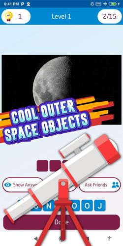 Schermata space quiz games 3