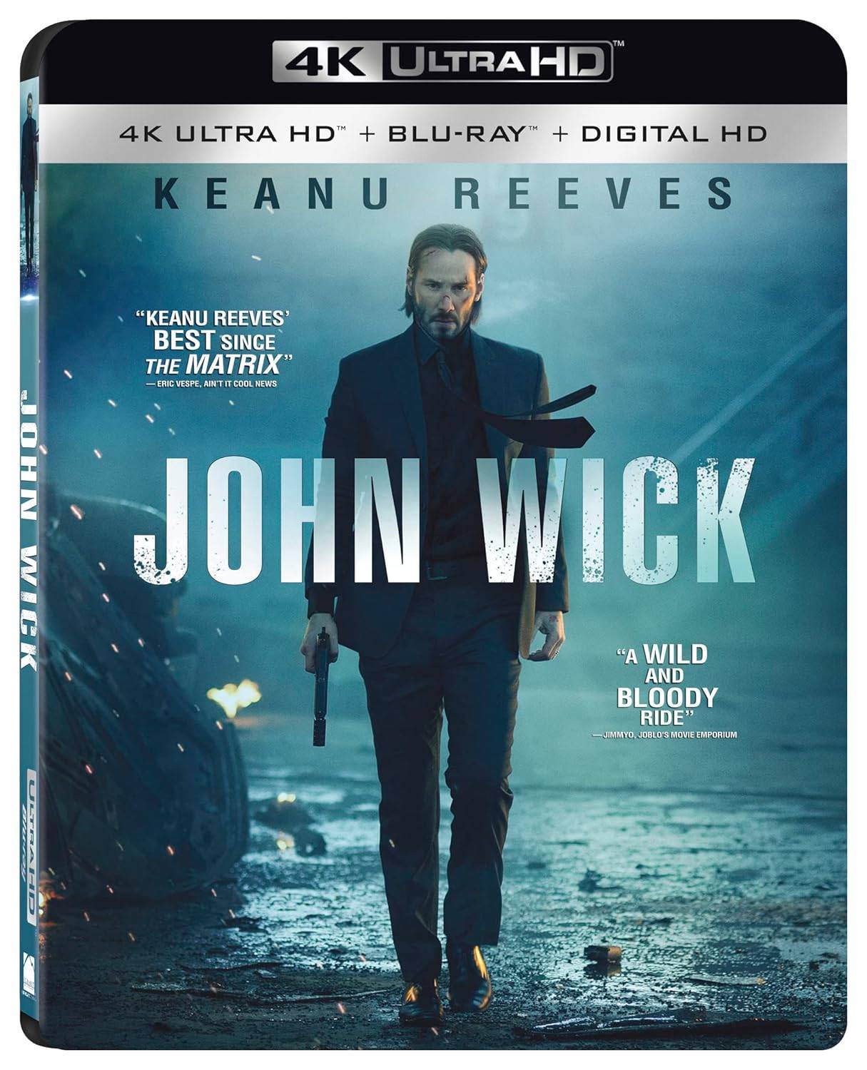 John Wick 4k Uhd + Blu-ray + Digital