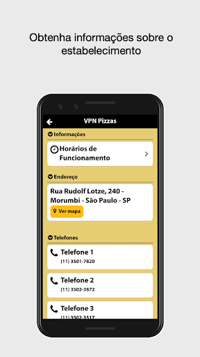 VPN Pizzas App Captura de pantalla 2