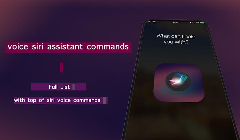 Siri Assistnt voice commands ဖန်သားပြင်ဓာတ်ပုံ 3