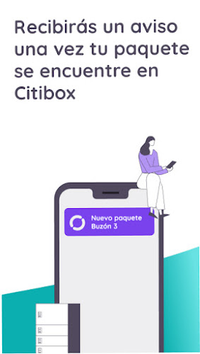 Citibox, Recibe tus paquetes Ảnh chụp màn hình 1