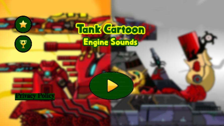 Tank Cartoon : Engine Sounds Capture d'écran 0