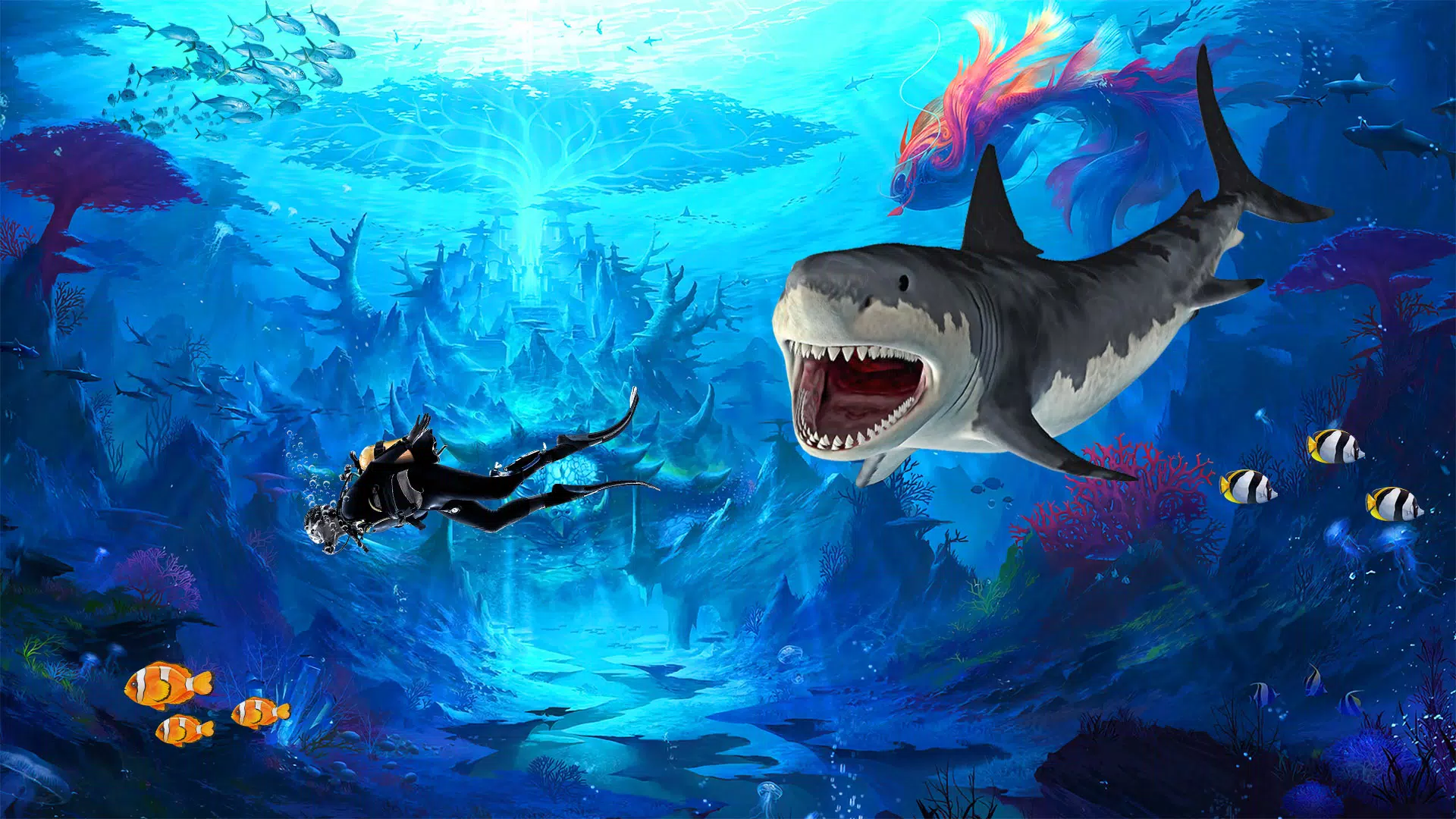 Angry Shark Games: Game 2024 স্ক্রিনশট 3