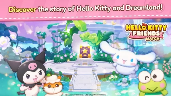 Hello Kitty Friends, Line Oyunları tarafından Yumuşak Lameli Maç