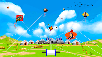 Osman Gazi kite flying 3d game Capture d'écran 2