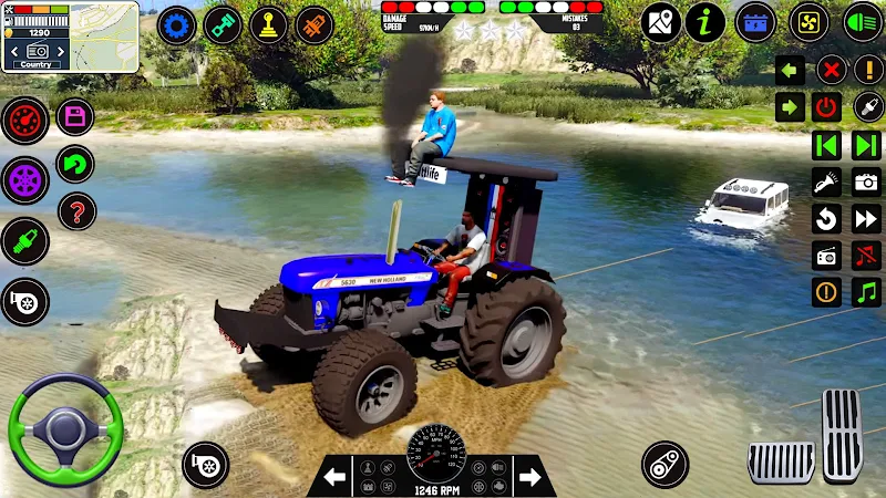 Tractor Driving Tractor Games应用截图第0张