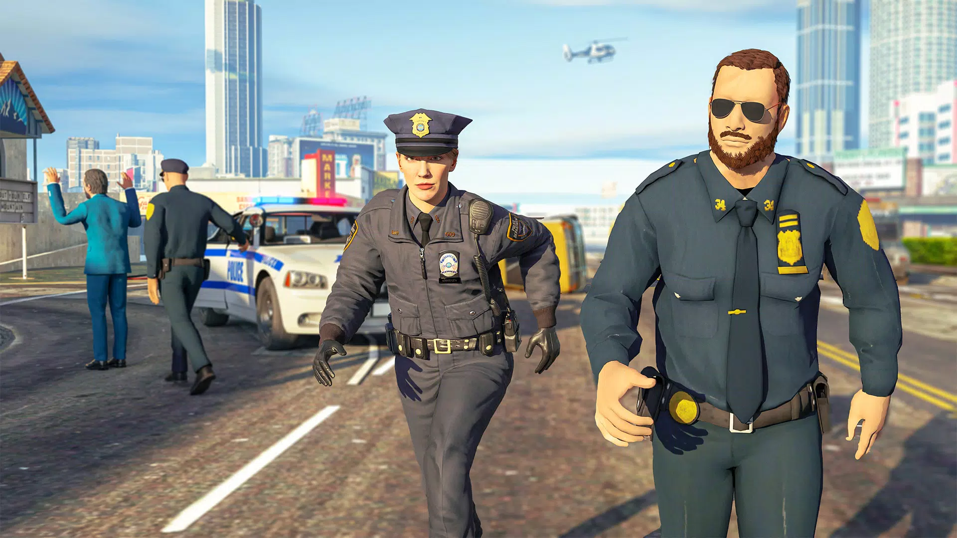 Police Simulator Job Cop Game Скриншот 1