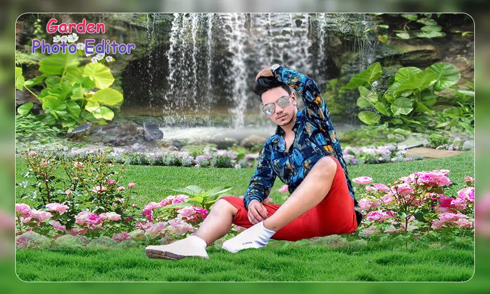 Garden Photo Frame Editor ภาพหน้าจอ 2