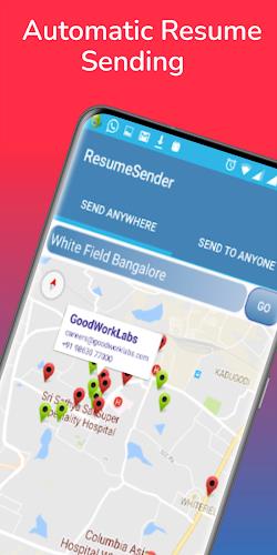 Resume Sender - CV Send Resume Screenshot 0