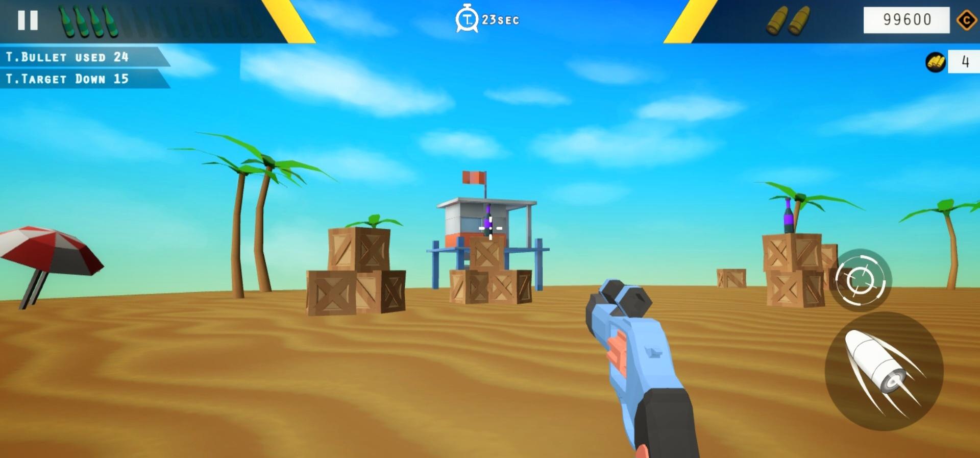 Bottle Shooting Game Screenshot 1