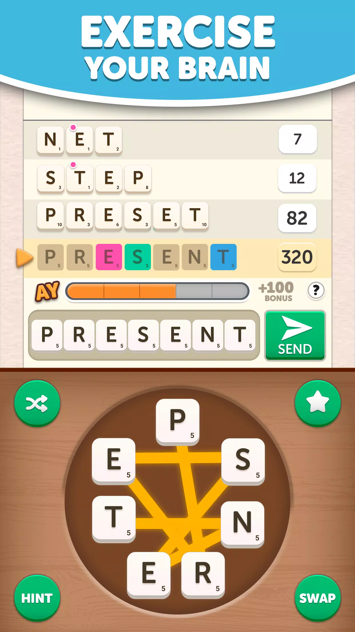 Anagram Yatzy Captura de pantalla 2