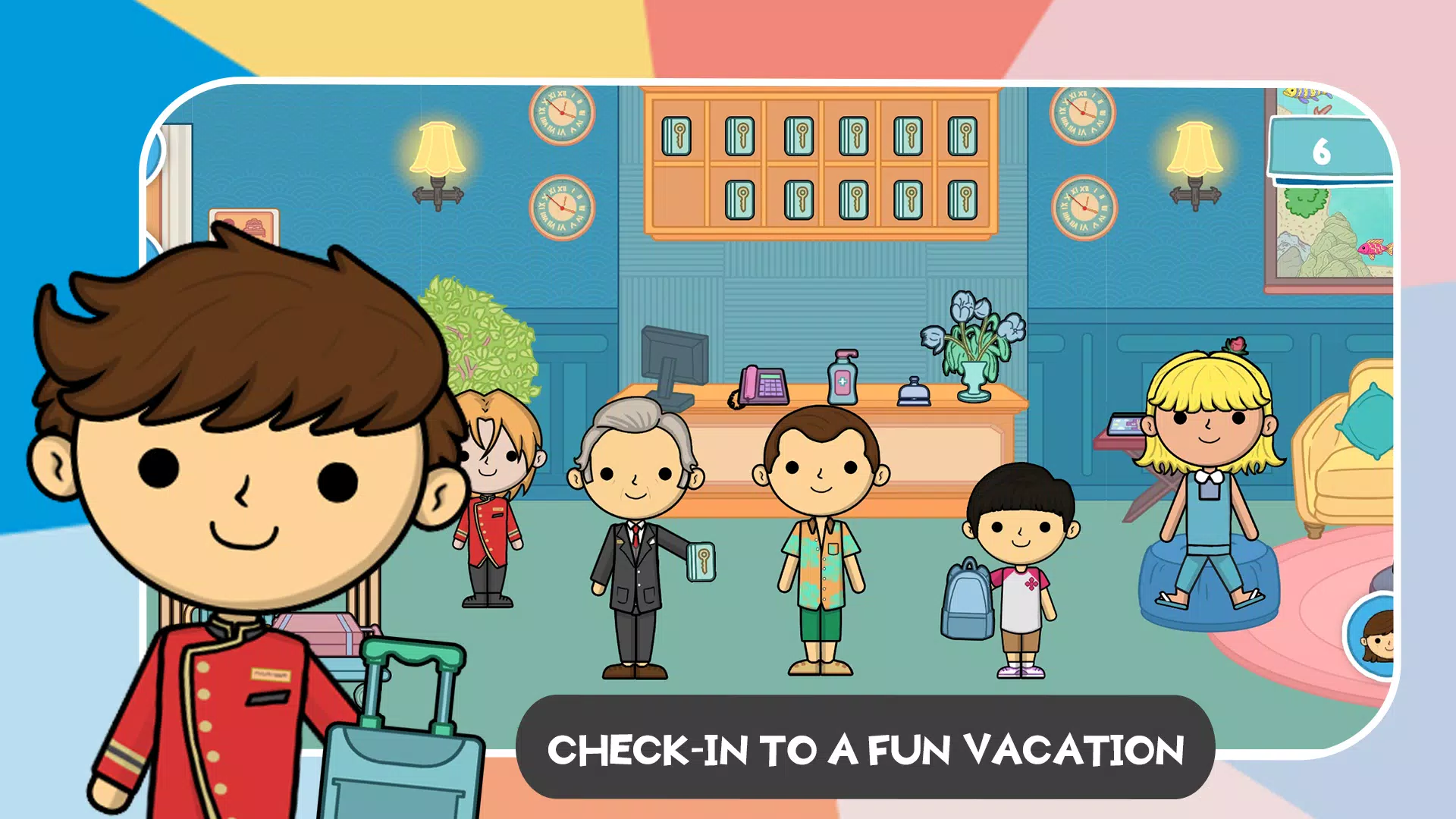 Lila's World: Hotel Vacation Ảnh chụp màn hình 1