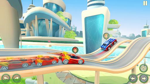 Hot Cars Fever-Car Stunt Races Tangkapan skrin 0