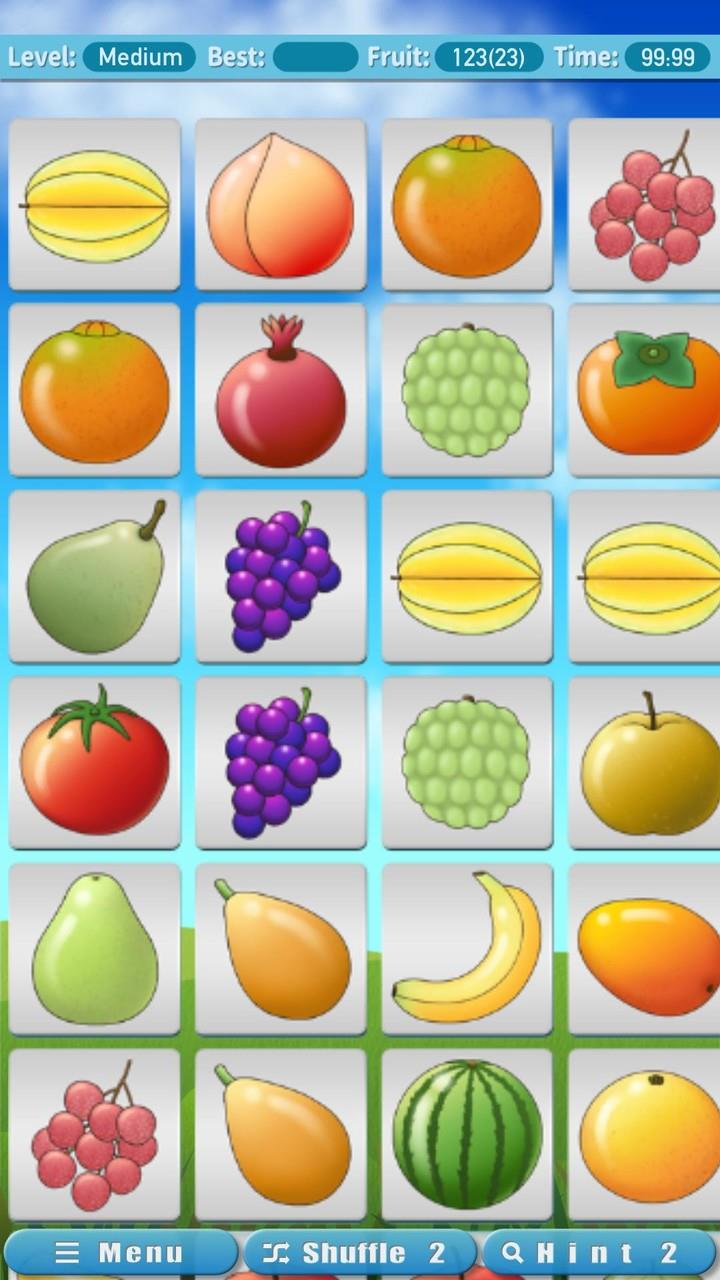 Fruit Pair 3 - Matching Game Schermafbeelding 3