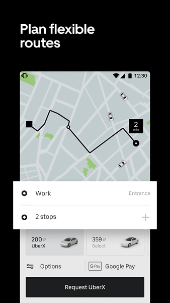 Uber Russia — order taxis Screenshot 1