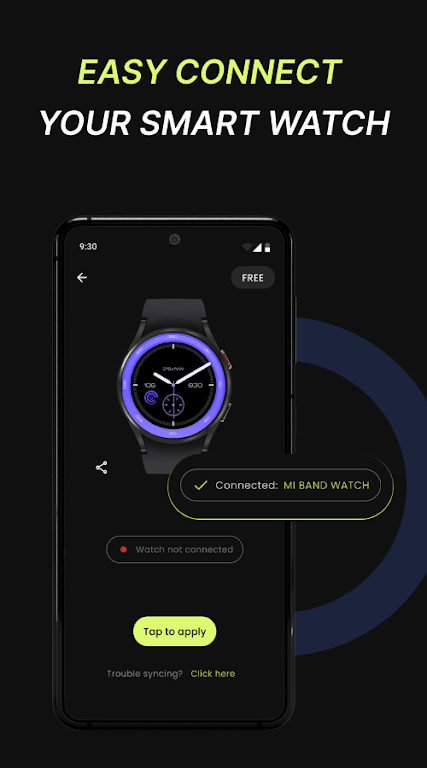 Watch faces - Clock Wallpaper Ảnh chụp màn hình 1