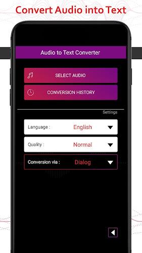 Audio To Text Скриншот 0