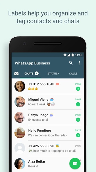 WhatsApp Business Capture d'écran 2