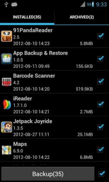 Super Backup: SMS and Contacts ภาพหน้าจอ 3