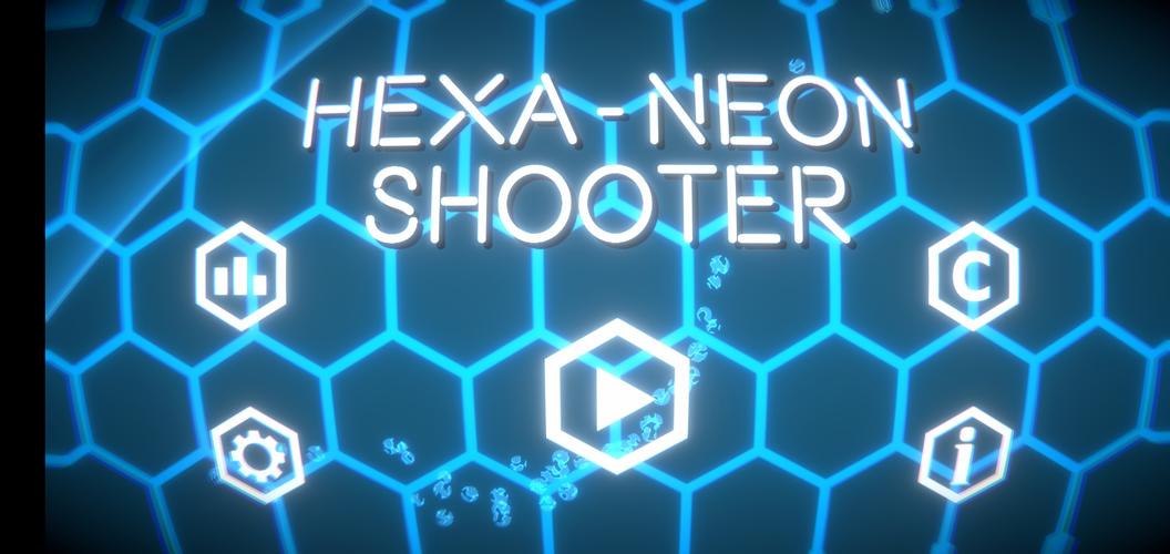 Hexa-Neon Shooter Скриншот 2