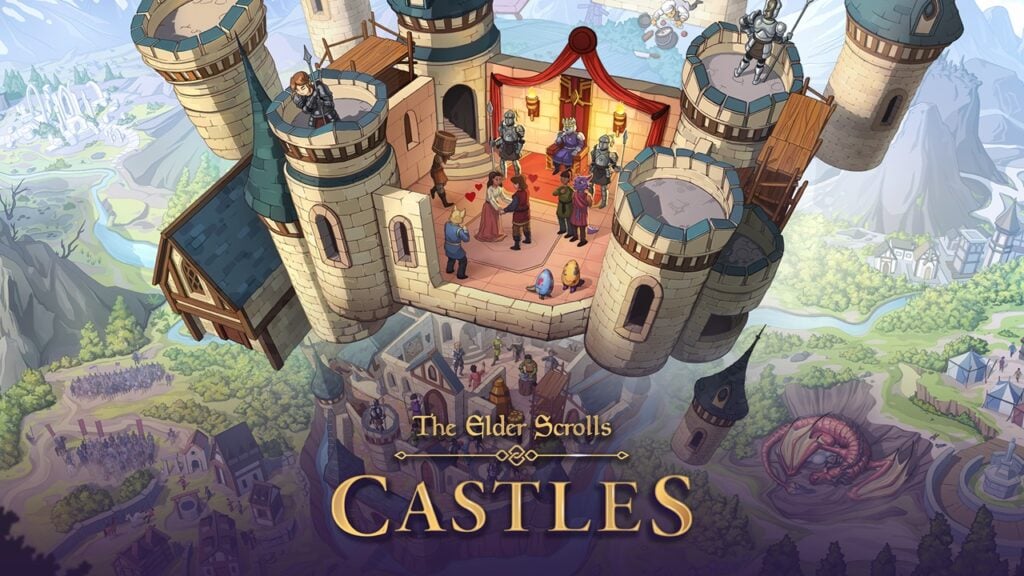 Explore os castelos de Tamriel: lançamento móvel "Elder Scrolls"