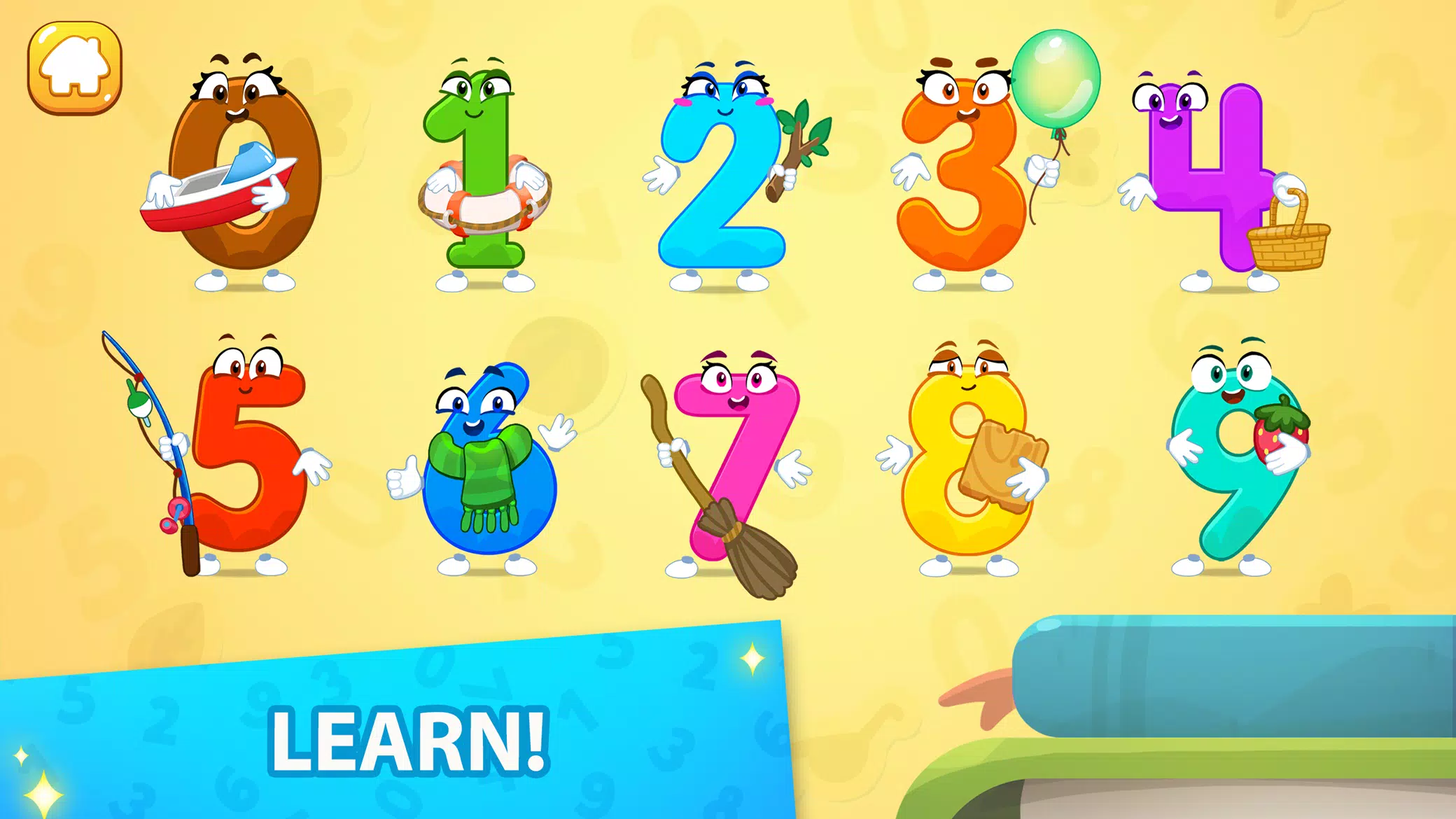 Numbers for kid Learn to count Zrzut ekranu 1