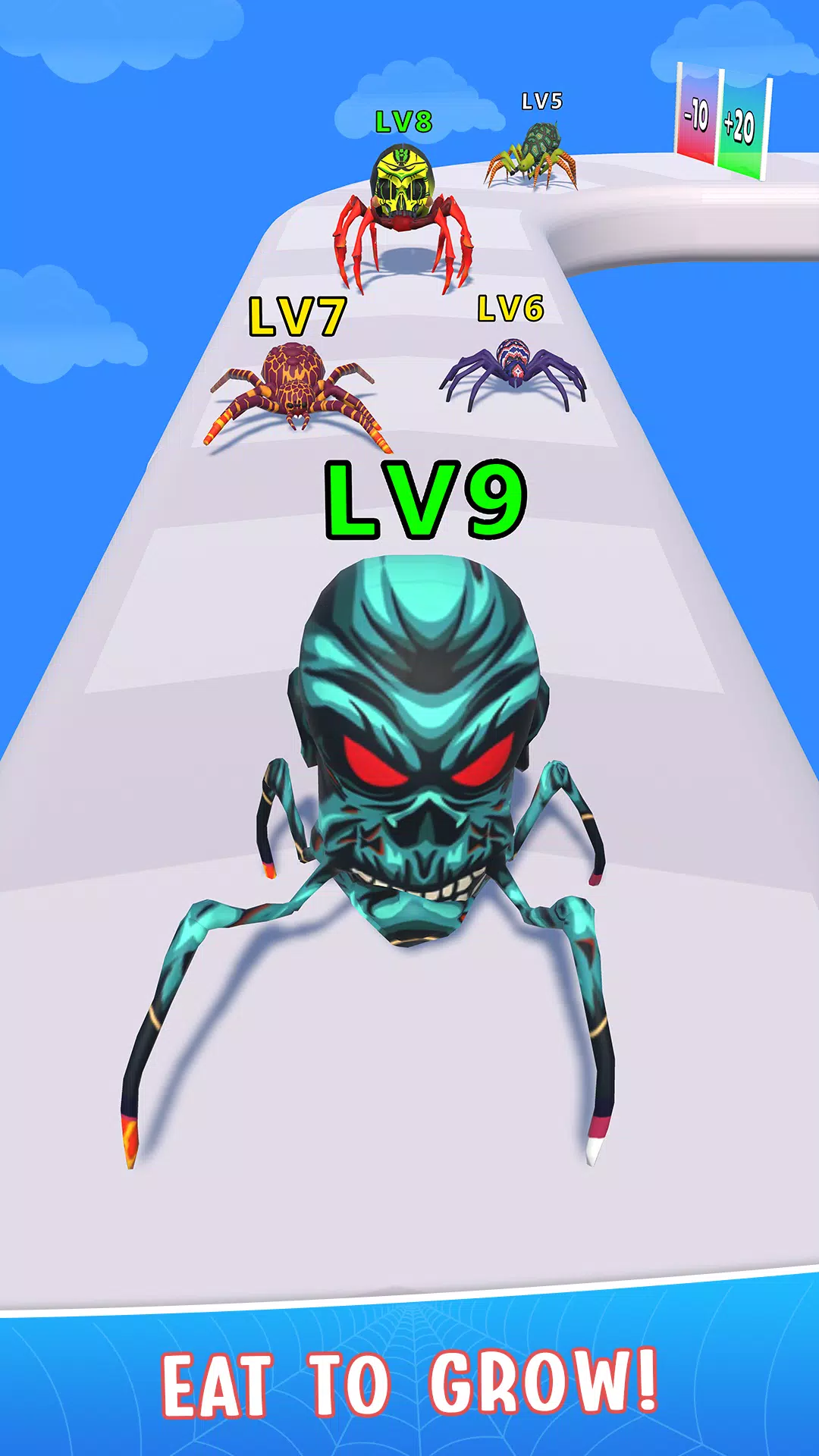 Spider Run: Spider Evolution ภาพหน้าจอ 2