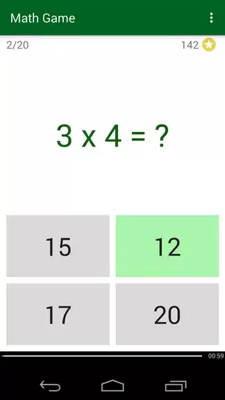 Schermata Math games offline 1