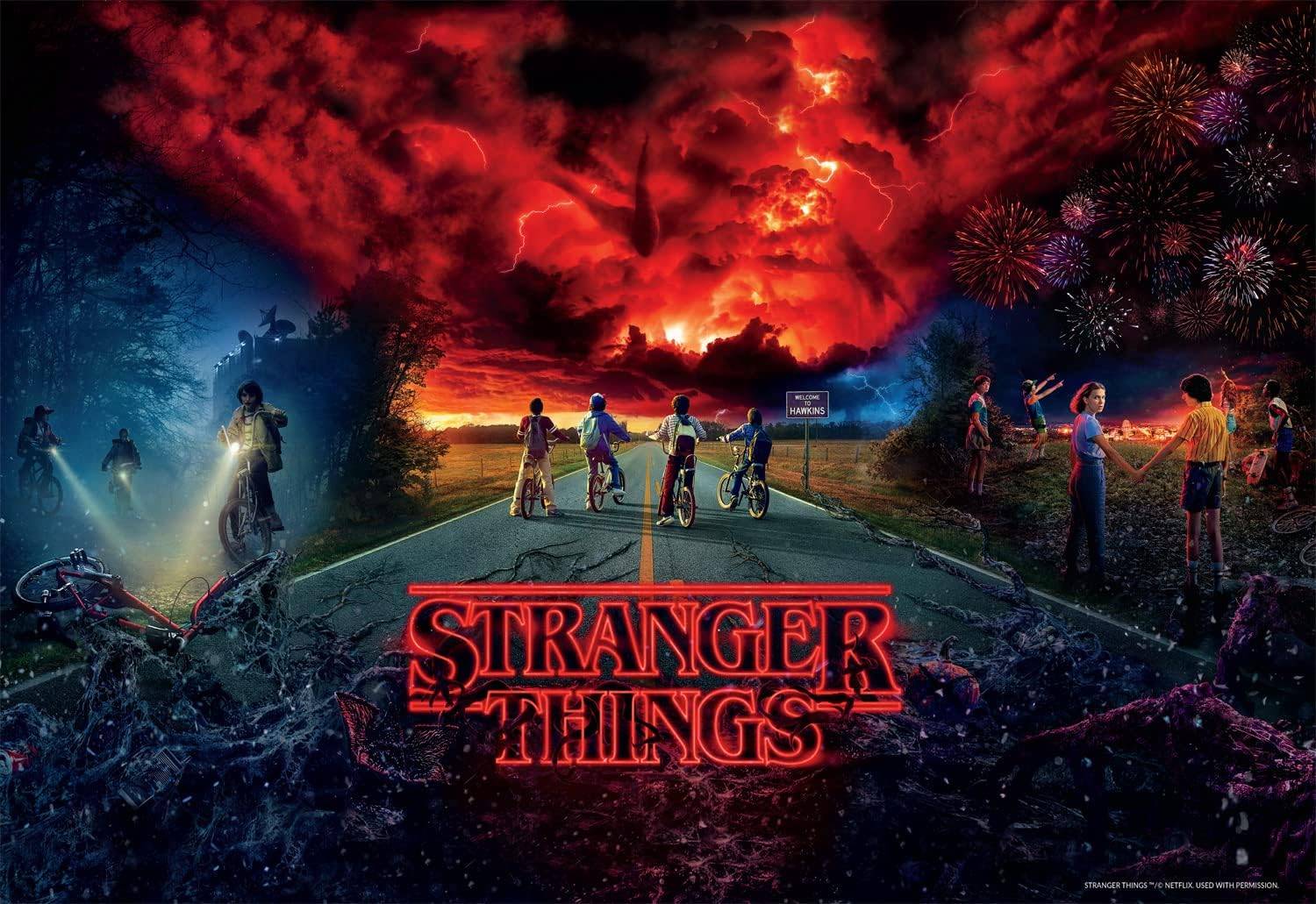 Buffalo Games Stranger Things Trilogy 2 000 pièces Puzzle