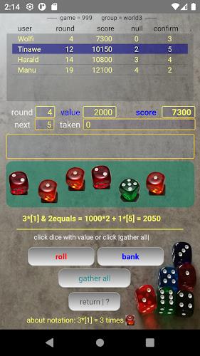 Game10000  dice game Скриншот 0