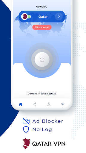 VPN Qatar - Get Qatar IP Captura de tela 1