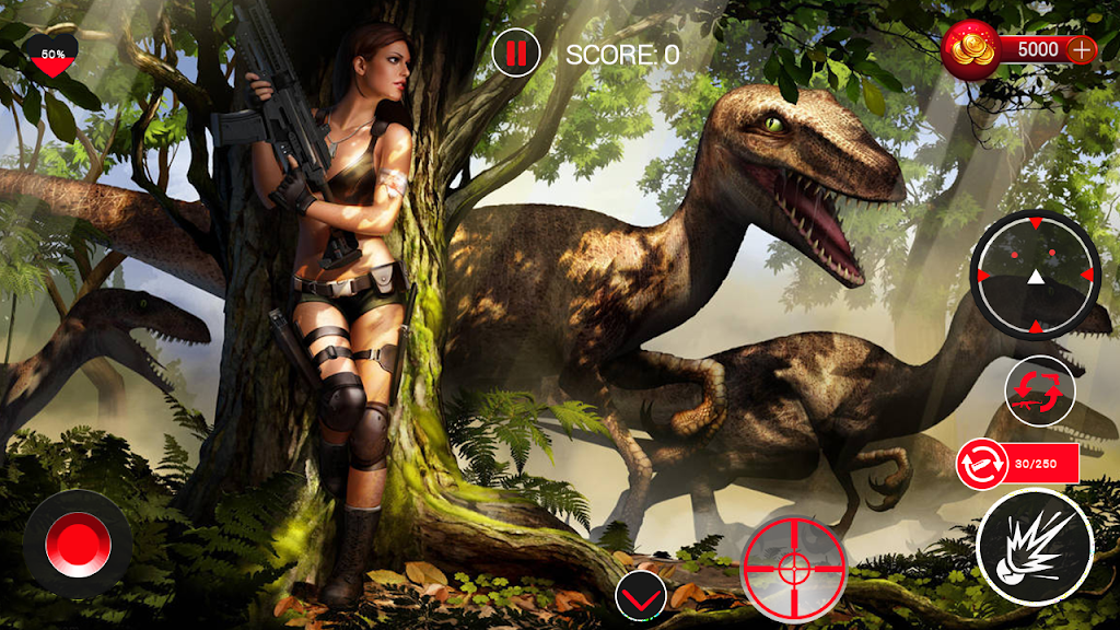 Dinosaur Destruction Super Dino&Deadly Dino Hunter Screenshot 0