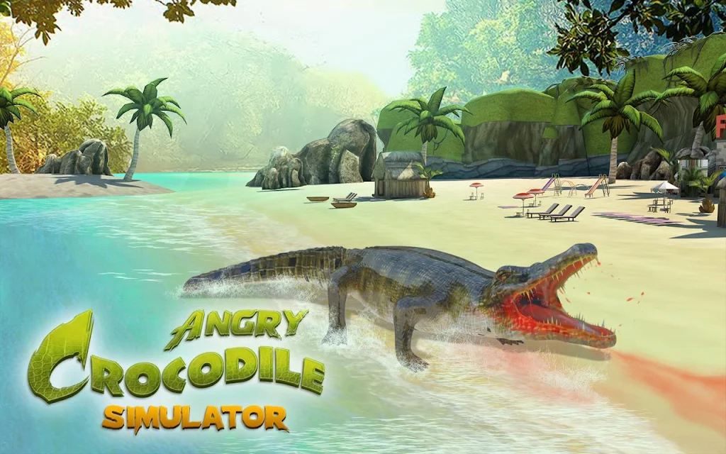 Crocodile Attack Animal Sim應用截圖第0張