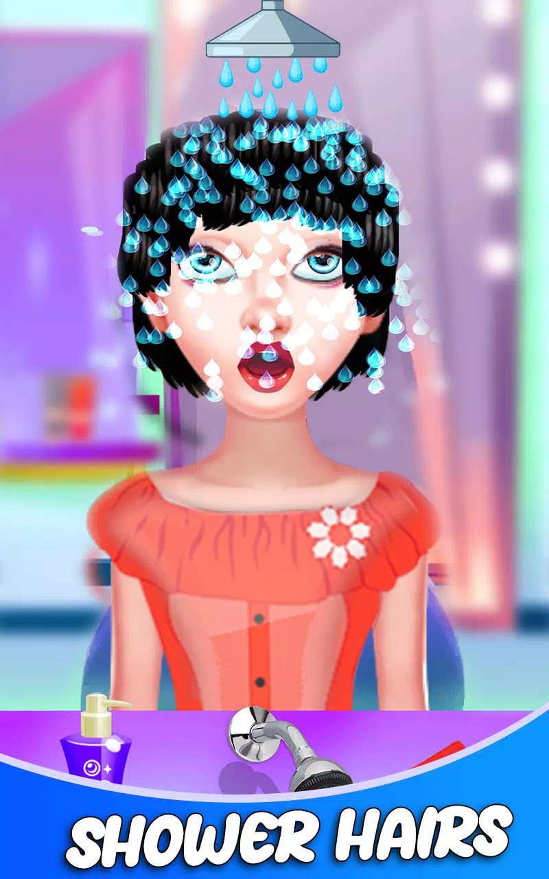 Fashion Girls Hair Salon Games スクリーンショット 3