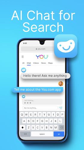 You.com — Personalized AI Chat ภาพหน้าจอ 0