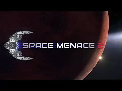 Space Menace 2 gameplay trailer showing ship customization and space combat