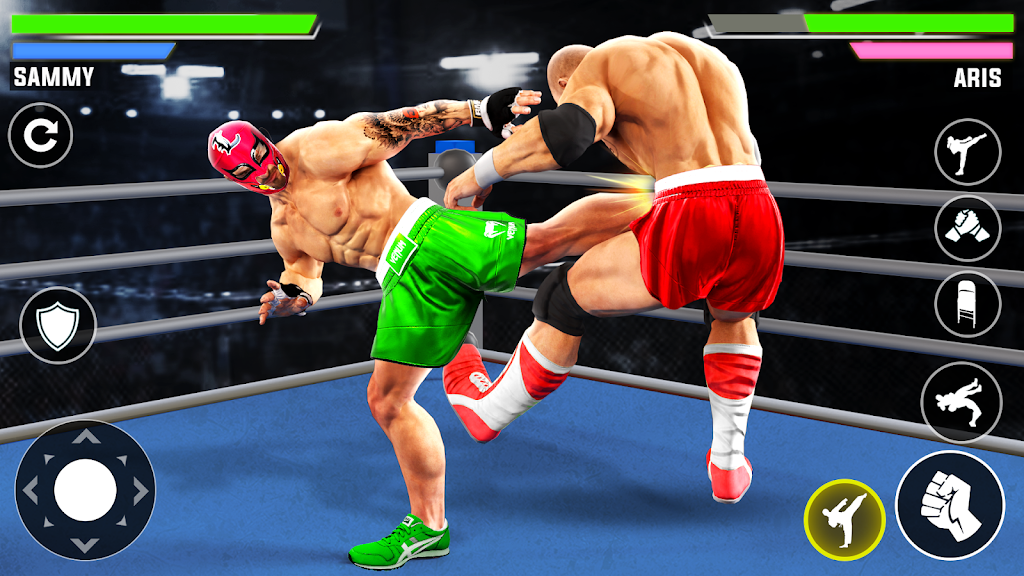 Real Wrestling Arena Fight 3D Screenshot 1