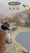 Wild West Sniper: Cowboy War Captura de tela 2