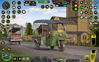 Rickshaw Game Rickshaw Driving Screenshot 1